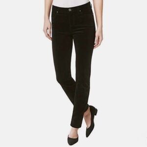 Buffalo David Bitton Skinny Stretch Cords Black Size 8 Mid-Rise Jeans Pants NWT